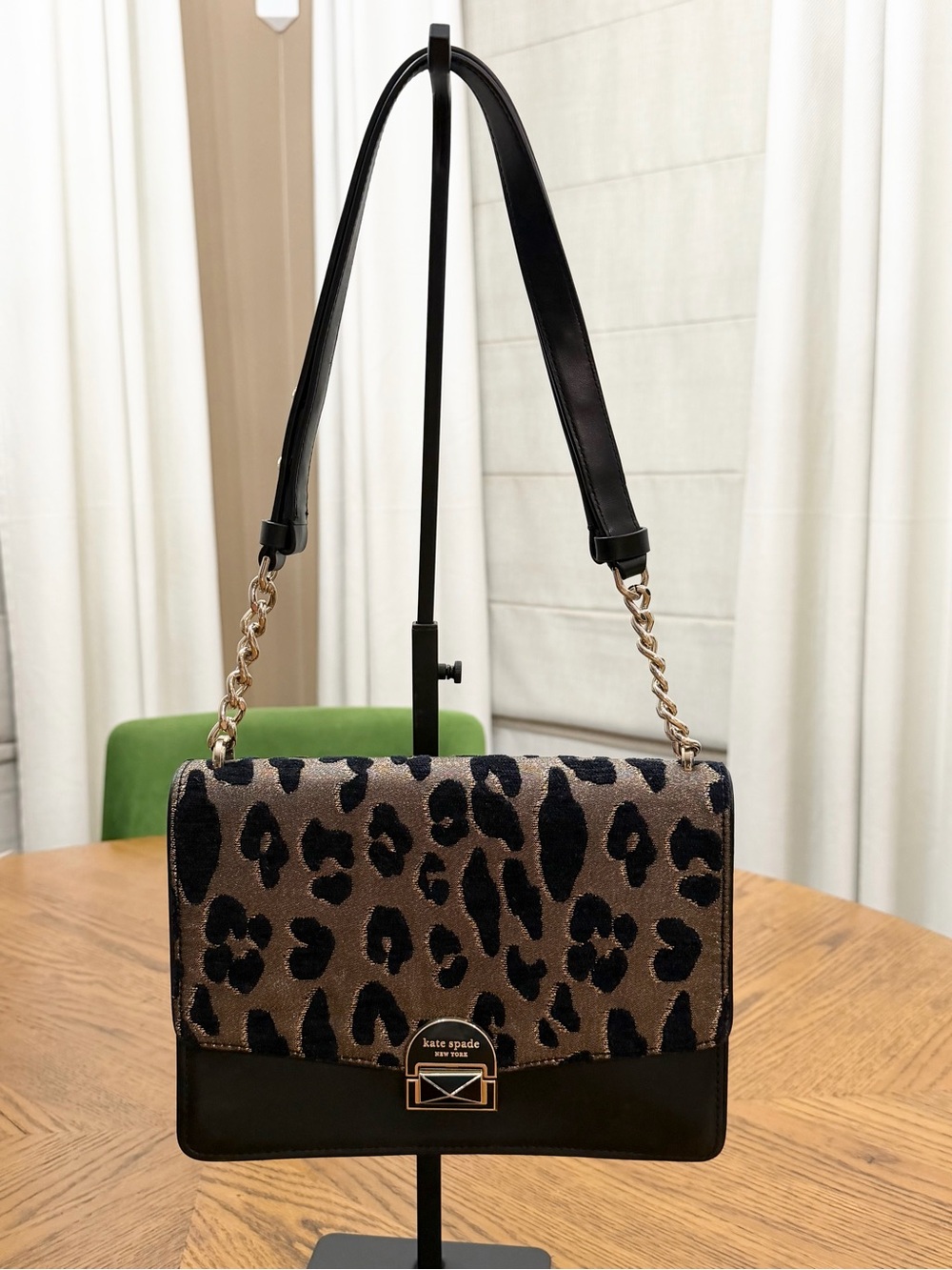 Kate Spade Neve Ocelot Convertable Shoulder Crossbody Bag - Picture 2 of 12